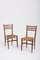 Mid-Century Teak & Rush Chairs by Otto Gerdau, Set of 2 3