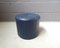 Blue Leather Ottoman, 1970s, Image 3