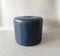 Blue Leather Ottoman, 1970s, Image 5