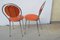 Orange Side Chairs, 1970s, Set of 2 8