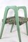 Vintage Green Flower Stools, Set of 2, Image 5