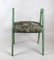 Vintage Green Flower Stools, Set of 2 8