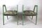 Grüne Vintage Blumenhocker Set 2