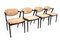 Chaises de Salon Modèle 42 par Kai Kristiansen, 1960s, Set de 4 3