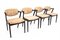 Model 42 Dining Chairs by Kai Kristiansen, 1960s, Set of 4, Image 3