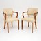 Vintage Art Deco Walnut Armchairs, 1920s, Set of 2 3