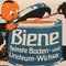 Póster publicitario vintage de Parket Biene, Imagen 2