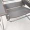 Grey Leather Wassily Chairs by Marcel Breuer for Knoll Inc. / Knoll International, 1980s, Set of 2 7