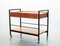 Pastoe, Braakman, Japanese-Style Minimalistic Teak and Steel Bar Cart, Image 4