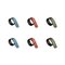 Portofino Napkin Rings by Andrea Gregoris for Lignis®, Set of 6, Image 1