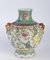 Vase en Porcelaine Décoré de Rouleaux Floraux, 1960s 2
