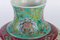 Jarrón de porcelana decorada con volutas florales, años 60, Imagen 8