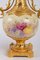 Antique Gilt Bronze and Painted Porcelain Vases, Set of 2, Image 9