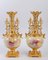 Antique Gilt Bronze and Painted Porcelain Vases, Set of 2 7