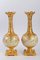 Antique Gilt Bronze and Painted Porcelain Vases, Set of 2 6