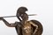 Esculturas de bronce patinado de Horace y Curiace. Juego de 2, Imagen 4