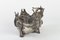 Louis XV Style Silver-Plated Metal Planter, Image 4
