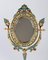 19th Century Golden Bronze and Cloisonné Mirror 2