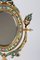 19th Century Golden Bronze and Cloisonné Mirror 3