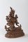 Sculpture Indian Goddess in Patinated Bronze 2