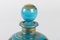 Antique Perfume Bottle in Turquoise Blue Opaline 3