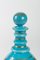Antique Carafe in Turquoise Blue Opaline, Image 3