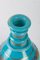 Antique Carafe in Turquoise Blue Opaline 5