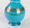 Antique Carafe in Turquoise Blue Opaline 2