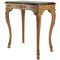 Louis XV Style Oak Hand-Carved Gueridon Table, 1940s 1