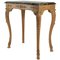 Louis XV Style Oak Hand-Carved Gueridon Table, 1940s, Image 1