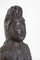 Iron Cast Buddha with Brown Patina, Image 7