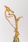 Ewers de bronce dorado y porcelana con un dragón alado. Juego de 2, Imagen 5