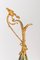 Gilt Bronze and Porcelain Ewers Topped with a Winged Dragon, Set of 2, Image 5