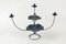 Painted Metal 3-Arm Candelabra, 1960s, Image 3