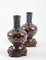 Cloisonné Bronze Vasen, Japan, 1900er, 2er Set 7