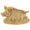 Antique Vide Poche in Gold Gilt Representing a Wild Boar 1
