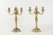 Candelabri Luigi XV in bronzo dorato, XIX secolo, set di 2, Immagine 2