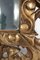 Espejo Napoleon III de madera dorada tallada a mano con espejo biselado, Imagen 5