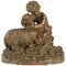 19th Century Napoleon III Terracotta after Clodion a Wildlife and Aries, Image 1