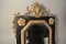 Antique Table Mirror Ormolu on Ebony, Beveled Mirror & Gilded Bronze 7