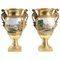 Charles X Vases in Old Paris Porcelain, Set of 2 1