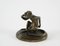 Smiling Monkey Sculpture in Bronze, 1950s, Image 4