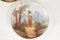 19th Century French Porcelain Hand-Painted Plates, Set of 2 2