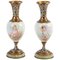 Petits Vases 19ème Siècle en Porcelaine de Sèvres, Set de 2 1