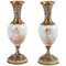 Small 19th Century Vases in Sèvres Porcelain, Set of 2 1