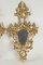 Goldplattierte handgeschnitzte Napoleon III Spiegel aus vergoldetem Holz, 2er Set 2