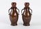 19th Century Japanese Meiji Bronze and Gold Vases, Set of 2 8