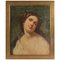 19th Century Portrait Representing a Romantic Pose of a Woman 1