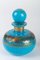 Blaue Charlex Opalglas Flaschen in Türkis, 2er Set 9