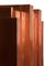 Solid Mahogany, Copper Leaf Veneer & Lacquer Bar Cabinet 6